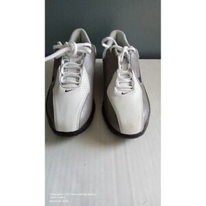 Nike Golf Shoes Leather Comfort Athletic Sneakers White Gray‎ Size?